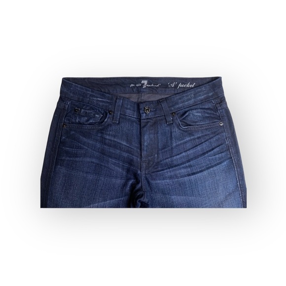 new 7 For All Mankind® ☮︎︎ Foil A Pocket Bootcut Jeans ☮︎︎ Monte Carlo Dark ☮︎︎ - Picture 10 of 17